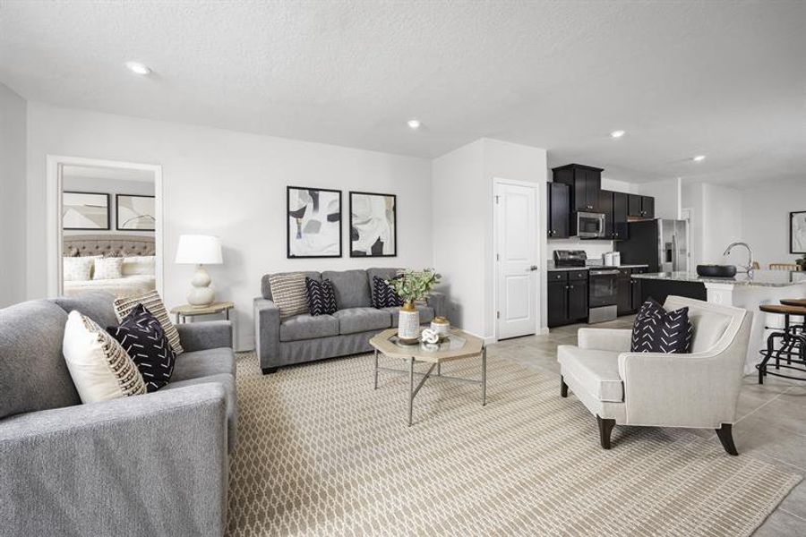 Representative furnished interior of a home built from the Coral by Ryan Homes in Terra Lago, Indiantown (Image 3).