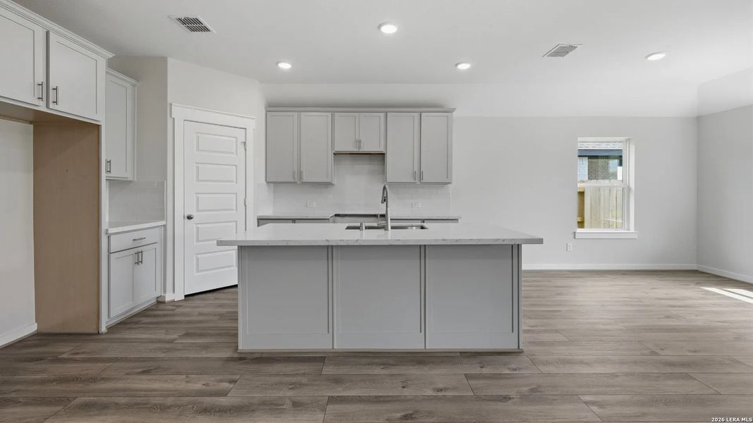 Furnished interior view inside a new home in Cloud Country, New Braunfels (Image 4).