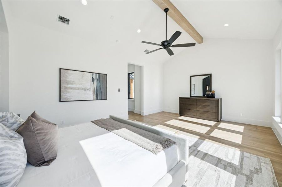 Furnished interior view inside a new home in , Weatherford (Image 28).