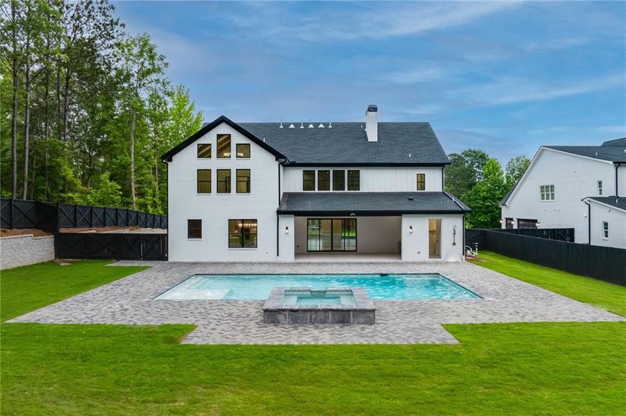 Exterior details and patio area of a home in , Bethlehem (Image 37). Exterior details and patio area of a home in , Bethlehem (Image 37).