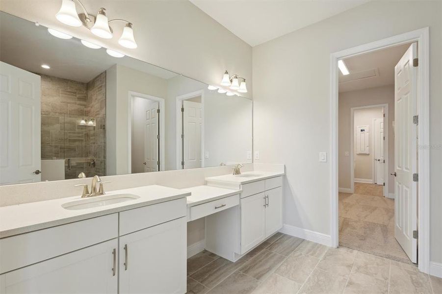 Furnished interior view inside a new home in Two Rivers, Zephyrhills (Image 7). Furnished interior view inside a new home in Two Rivers, Zephyrhills (Image 7).
