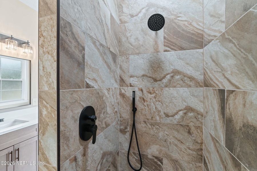 Close-up of interior finishes inside a home in , Glen St. Mary (Image 14).