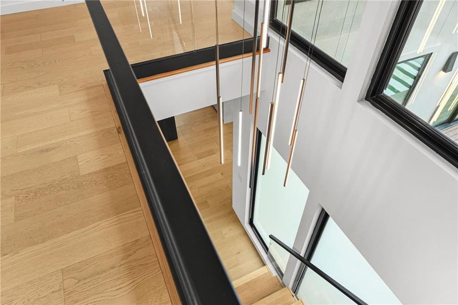 Close-up of interior finishes inside a home in , Atlanta (Image 21).