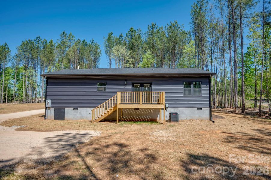 Exterior details and patio area of a home in , Bostic (Image 14).