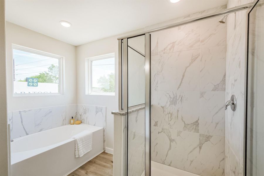 Furnished interior view inside a new home in , Houston (Image 14).