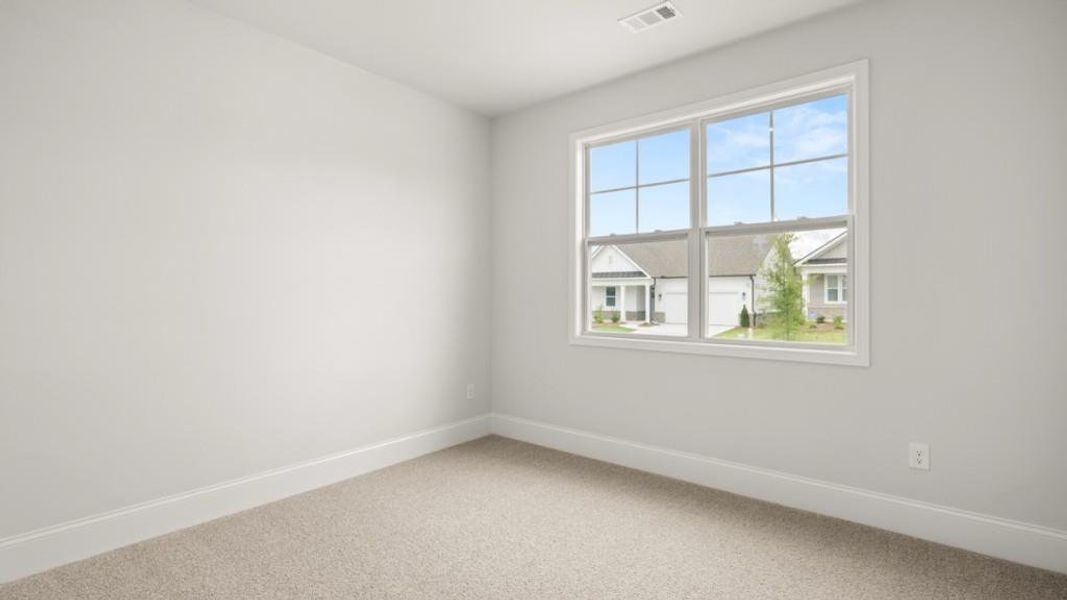 Spacious, unfurnished interior of a new home in Hamptons at Riverwood North, Dallas (Image 21).