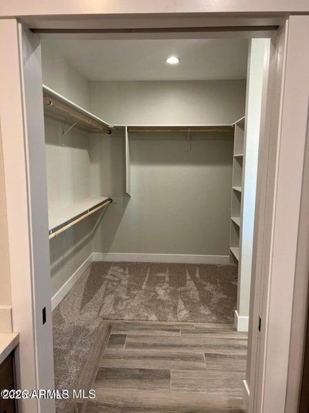 Similar Rendition of Primary Closet Similar Rendition of Primary Closet