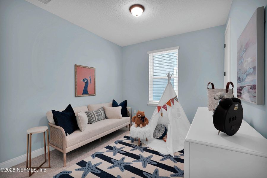 Furnished interior view inside a new home in Seabrook Village at Nocatee, Ponte Vedra (Image 6). Furnished interior view inside a new home in Seabrook Village at Nocatee, Ponte Vedra (Image 6).