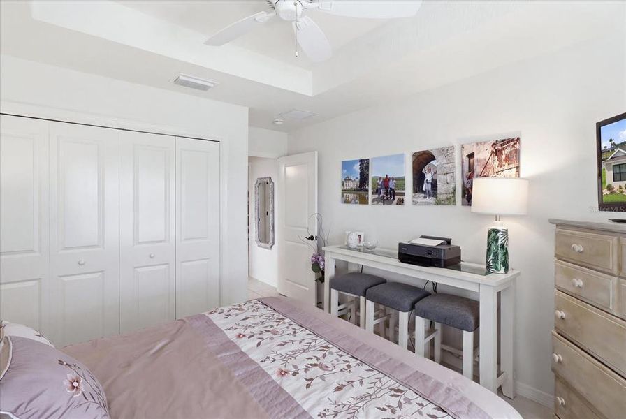 Furnished interior view inside a new home in , The Villages (Image 33).