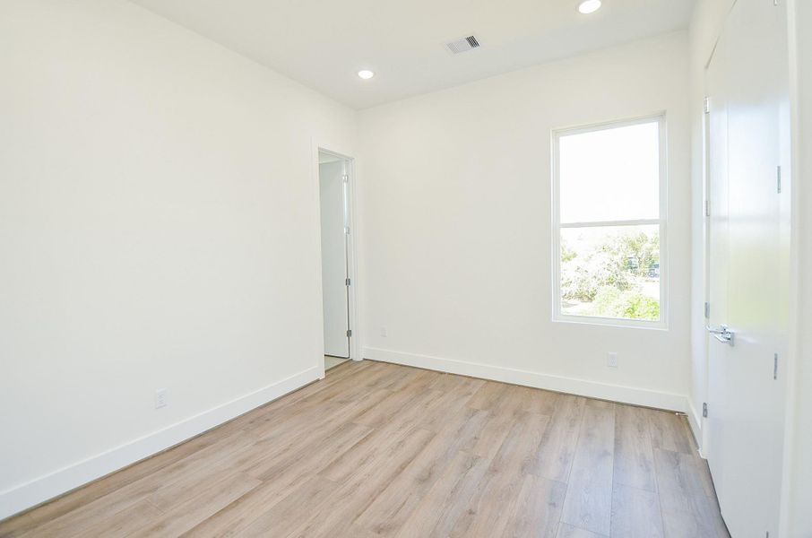 Bedroom (Sample photo from similar floor plan built by the builder)