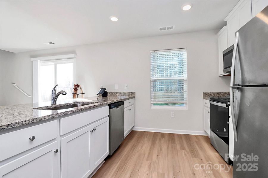 Furnished interior view inside a new home in Creedmore Hills, Charlotte (Image 17). Furnished interior view inside a new home in Creedmore Hills, Charlotte (Image 17).