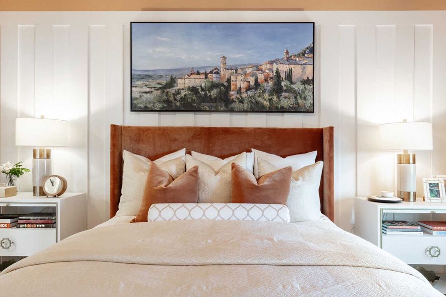 Representative furnished interior of a home built from the Monet-SS Plan by Highland Homes in The Crossvine, Schertz (Image 39). Representative furnished interior of a home built from the Monet-SS Plan by Highland Homes in The Crossvine, Schertz (Image 39).