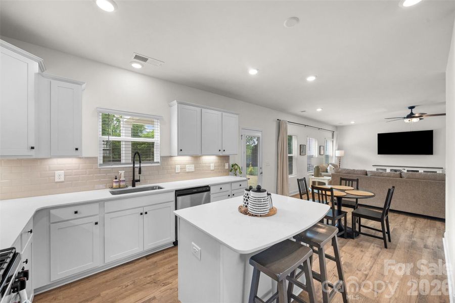 Furnished interior view inside a new home in , Monroe (Image 13).