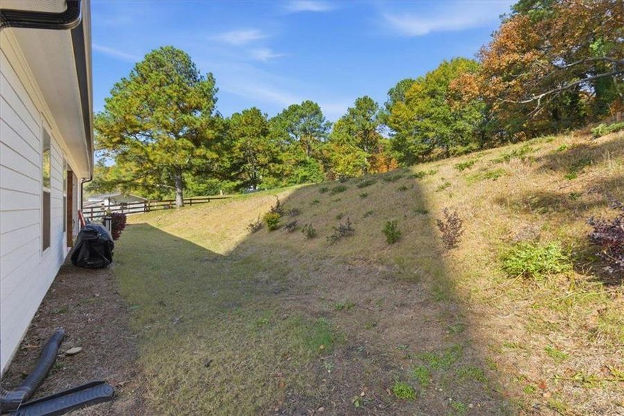 Exterior details and patio area of a home in , Calhoun (Image 27).