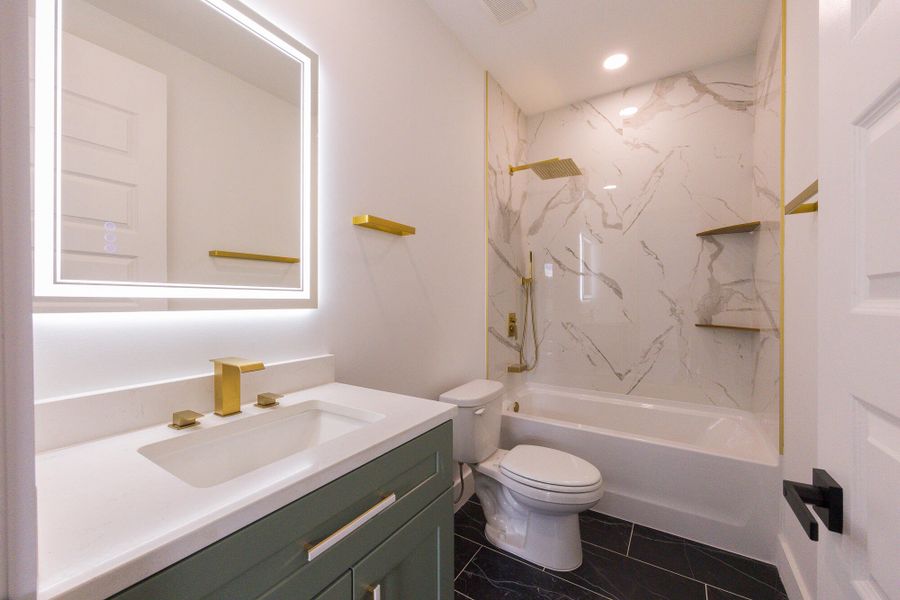 Furnished interior view inside a new home in , North Charleston (Image 17).