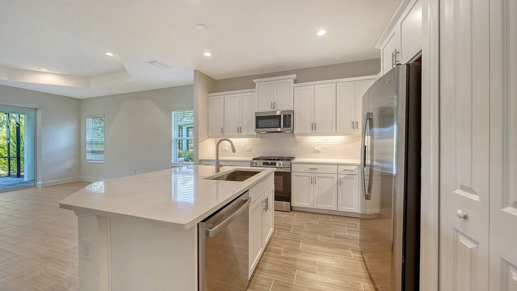 Furnished interior view inside a new home in Wildleaf, Parrish (Image 8).