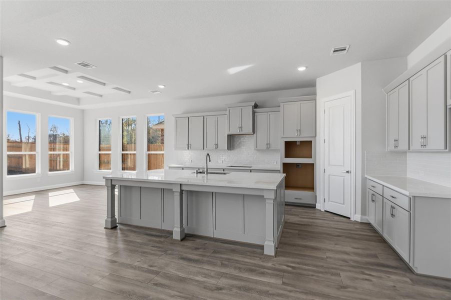 Furnished interior view inside a new home in Sundance Cove, Crosby (Image 8).