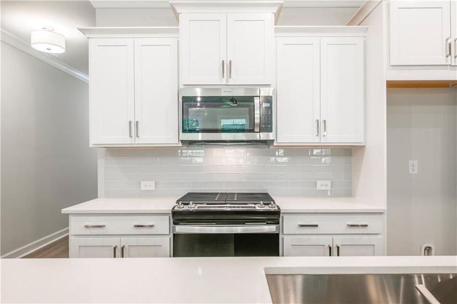Furnished interior view inside a new home in River Walk Place, Lawrenceville (Image 13).