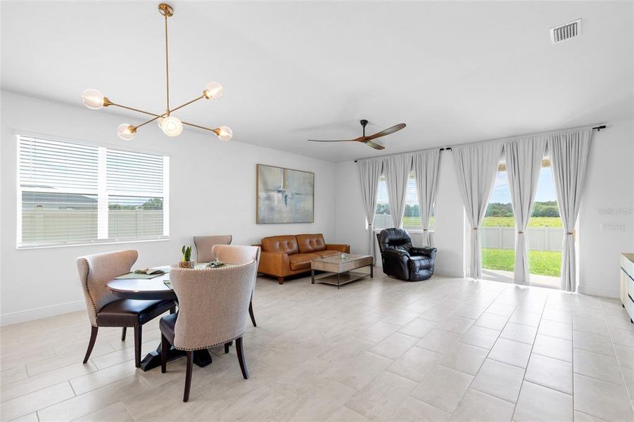 Furnished interior view inside a new home in Riverstone, Land O' Lakes (Image 24).