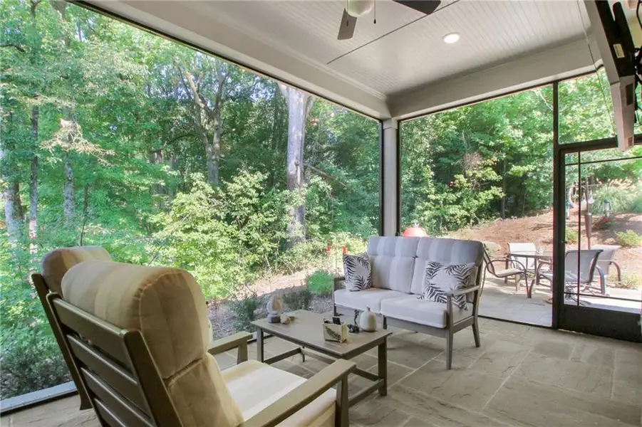 Exterior details and patio area of a home in , Cumming (Image 3). Exterior details and patio area of a home in , Cumming (Image 3).