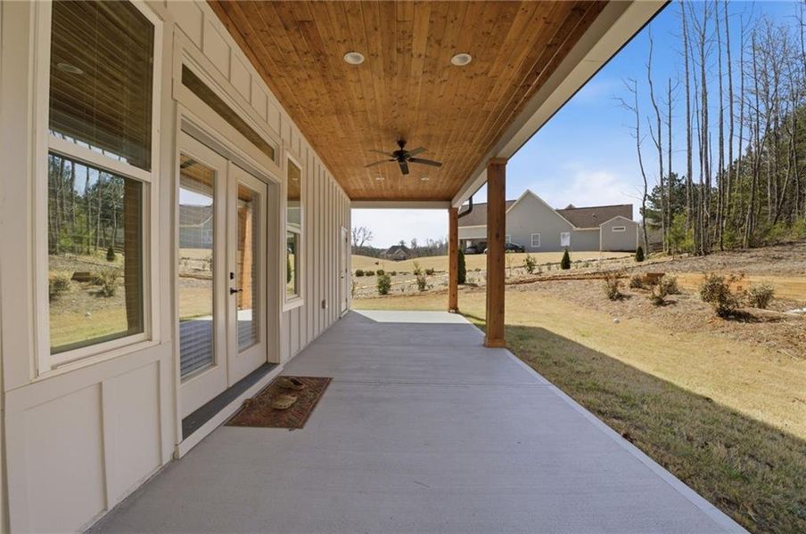 Exterior details and patio area of a home in , Jasper (Image 32).