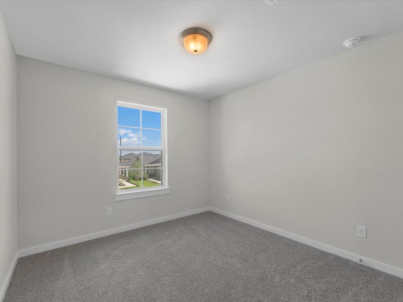 Spacious, unfurnished interior of a new home in Mason Woods, Cypress (Image 13).