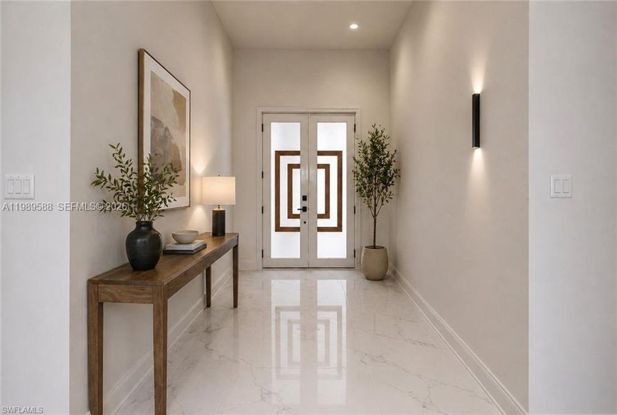 Furnished interior view inside a new home in , Lehigh Acres (Image 30).