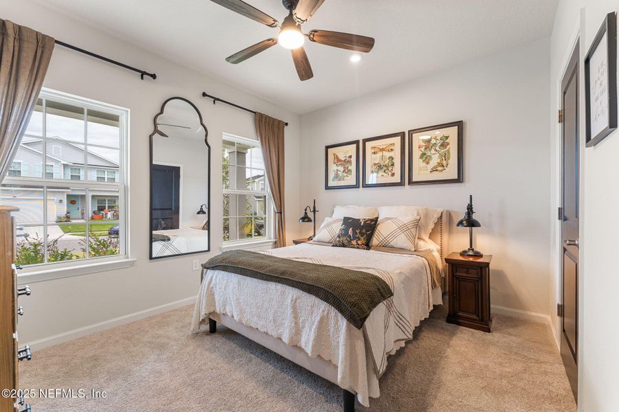 Furnished interior view inside a new home in Seminole Palms Single-Family Homes, Palm Coast (Image 8).