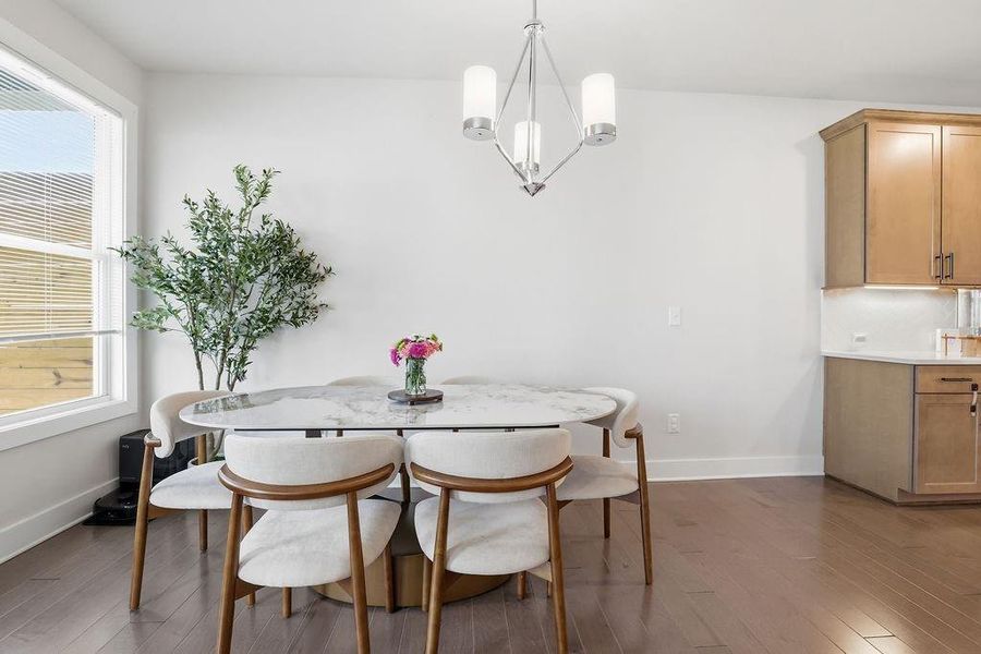 Furnished interior view inside a new home in , Cumming (Image 18).