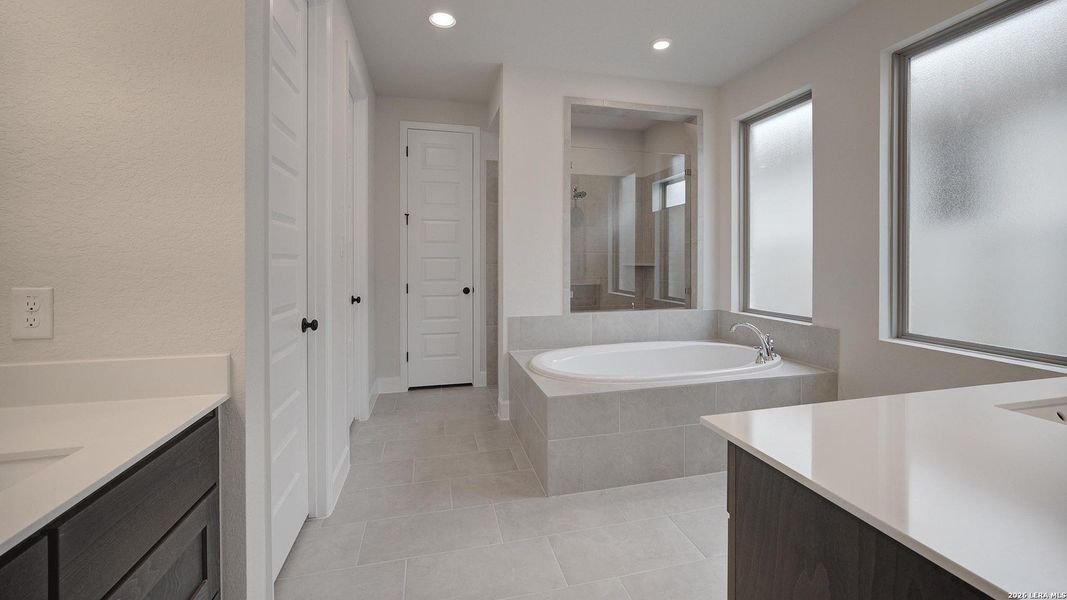 Furnished interior view inside a new home in Ladera, San Antonio (Image 12). Furnished interior view inside a new home in Ladera, San Antonio (Image 12).