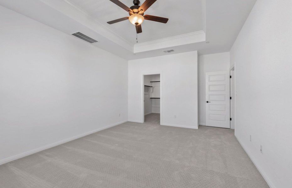 Spacious, unfurnished interior of a new home in Whitestone Preserve, Cedar Park (Image 17).
