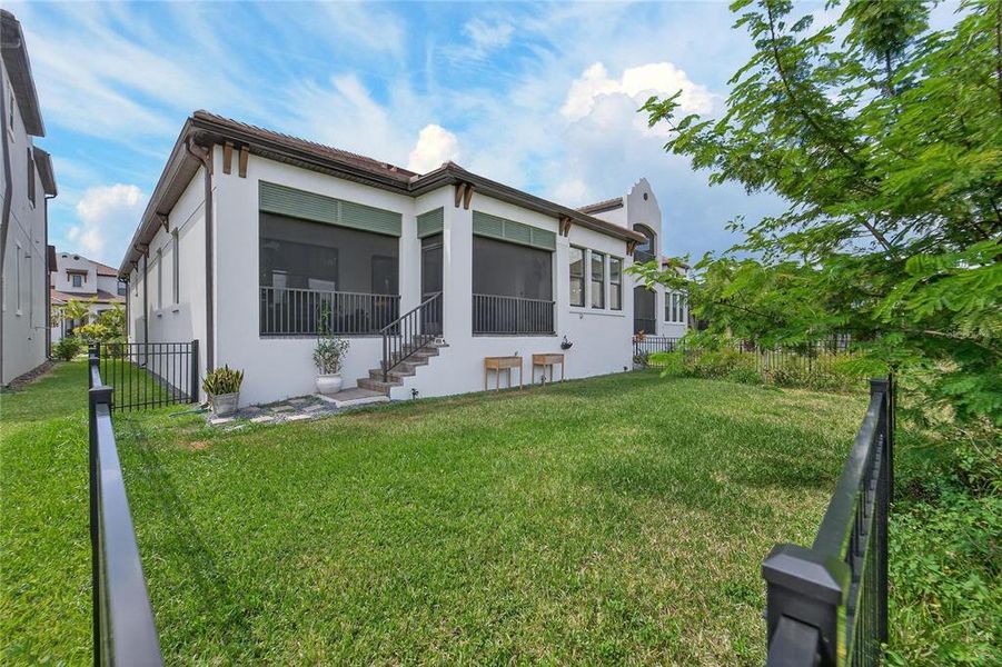 Exterior details and patio area of a home in SouthShore Yacht Club, Ruskin (Image 43). Exterior details and patio area of a home in SouthShore Yacht Club, Ruskin (Image 43).
