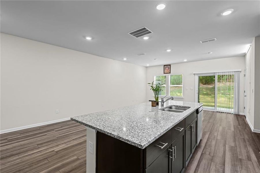 Furnished interior view inside a new home in , Snellville (Image 5).