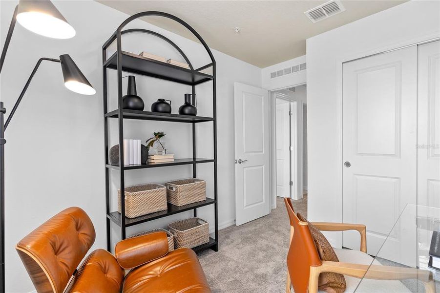 Furnished interior view inside a new home in Parkside Trails, Clermont (Image 7).