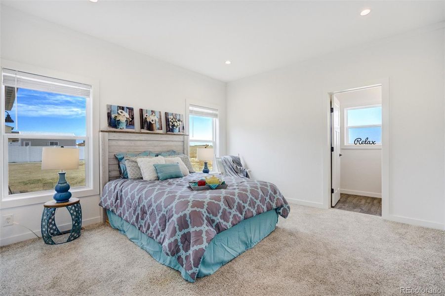 Relaxing Main Bedroom