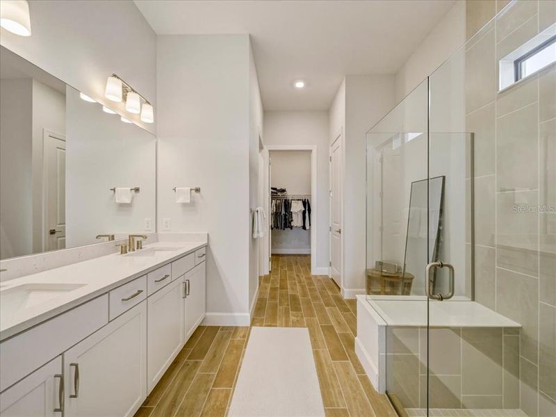 Furnished interior view inside a new home in Talon Preserve on Palmer Ranch, Nokomis (Image 44).
