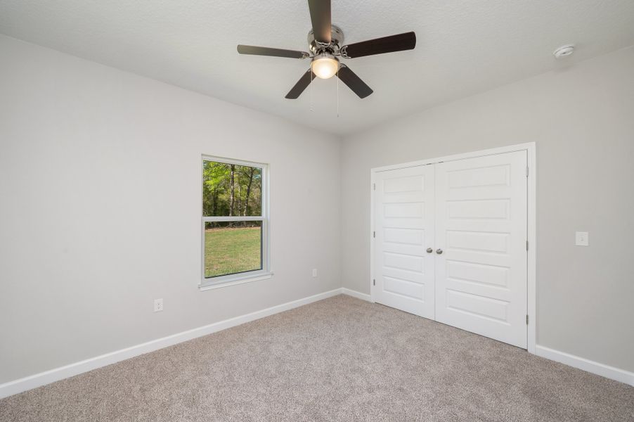 Representative unfurnished interior of a home built from the Savannah by CJL Homes in Oak Hollow, Crestview (Image 22).