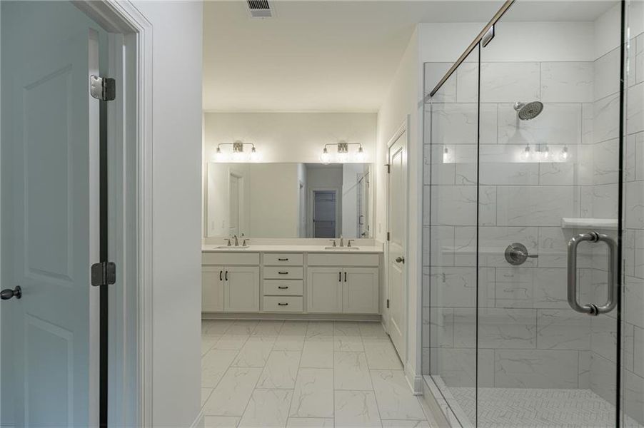 Furnished interior view inside a new home in , Winder (Image 10).