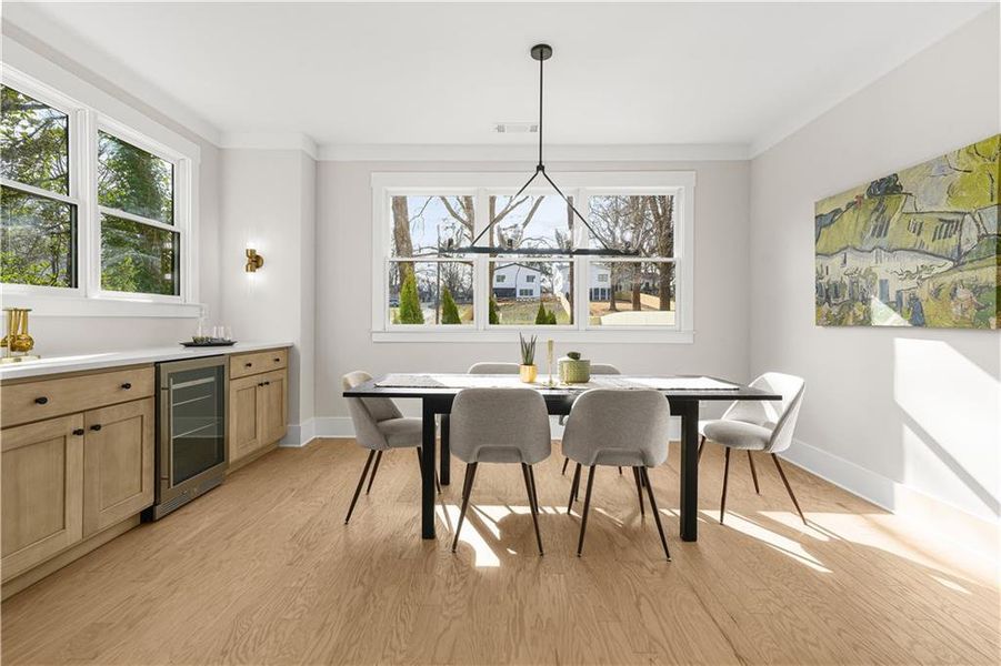 Furnished interior view inside a new home in , Scottdale (Image 18).