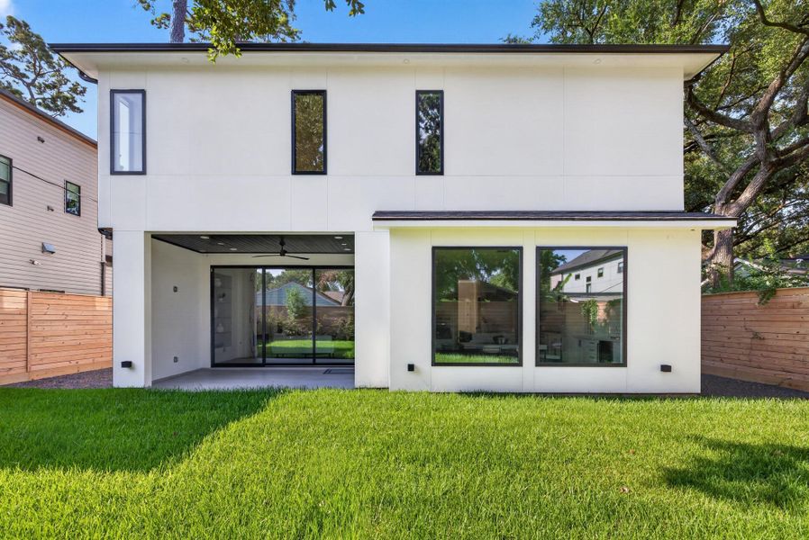 Beautifully landscaped front yard complementing the home's timeless curb appeal.