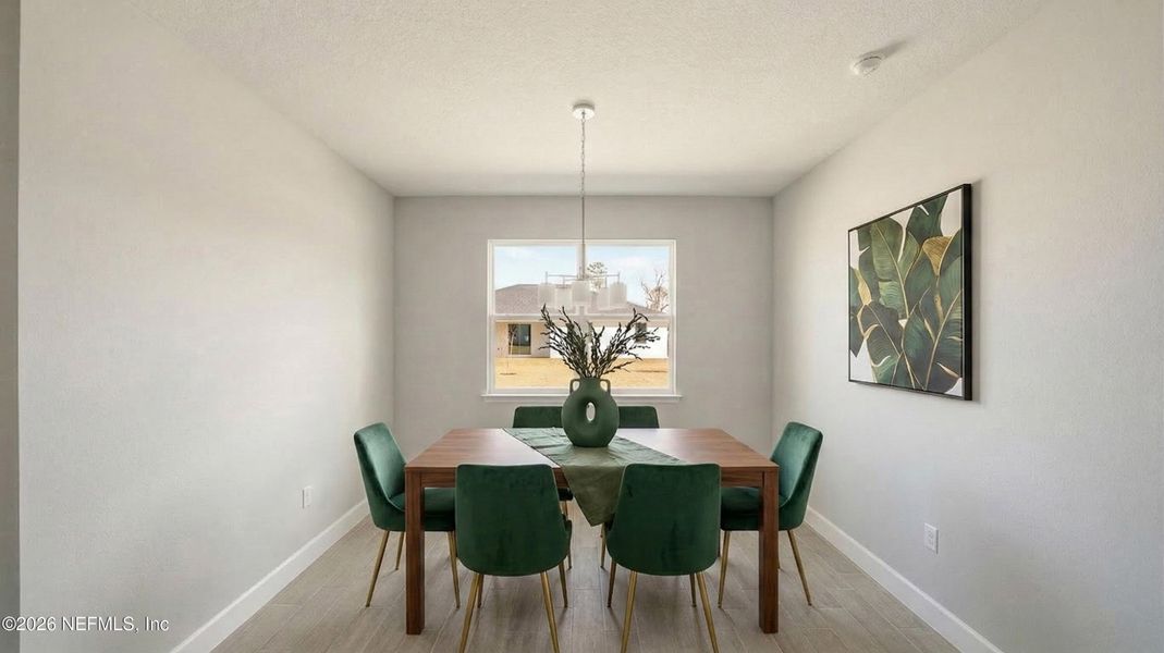 Furnished interior view inside a new home in , Palm Coast (Image 31).