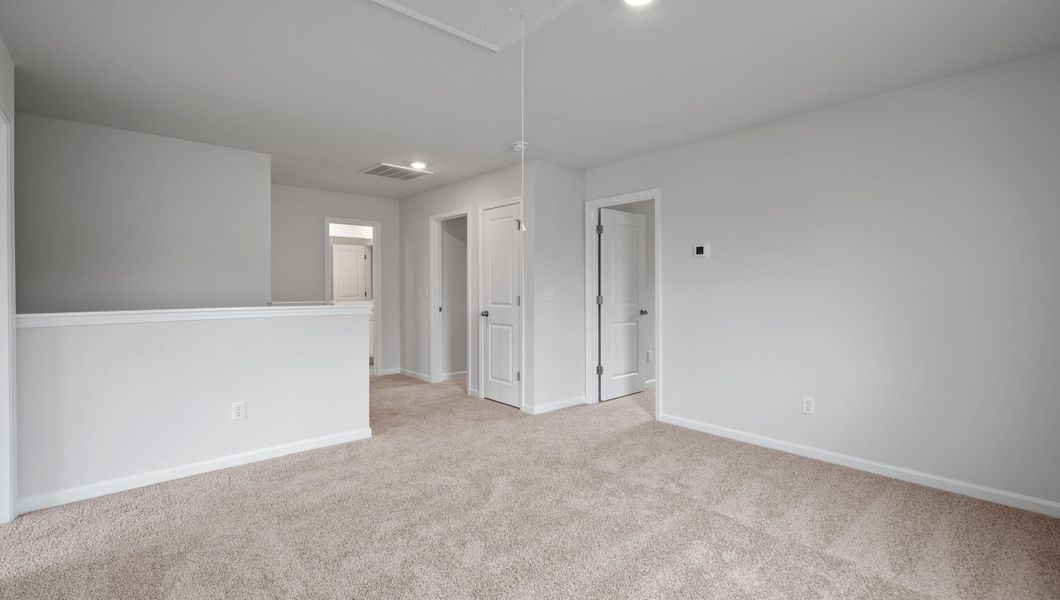 Representative unfurnished interior of a home built from the Biltmore by D.R. Horton in Brookside Farms, Greer (Image 24).