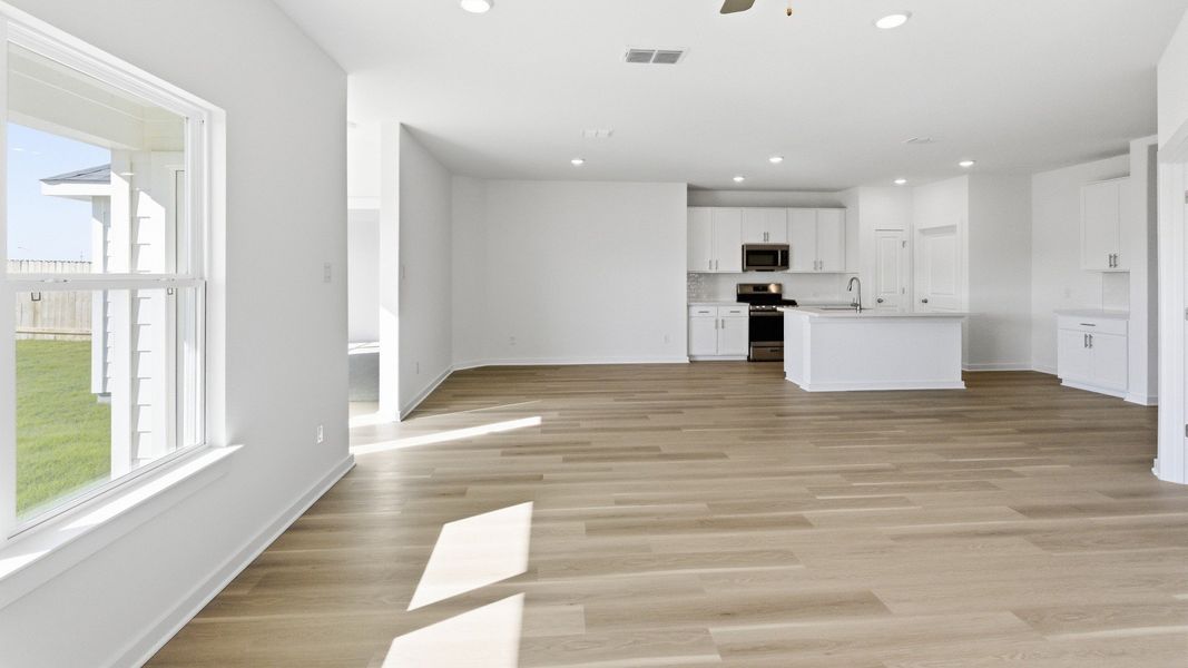 Furnished interior view inside a new home in Sky Ridge, San Marcos (Image 12).