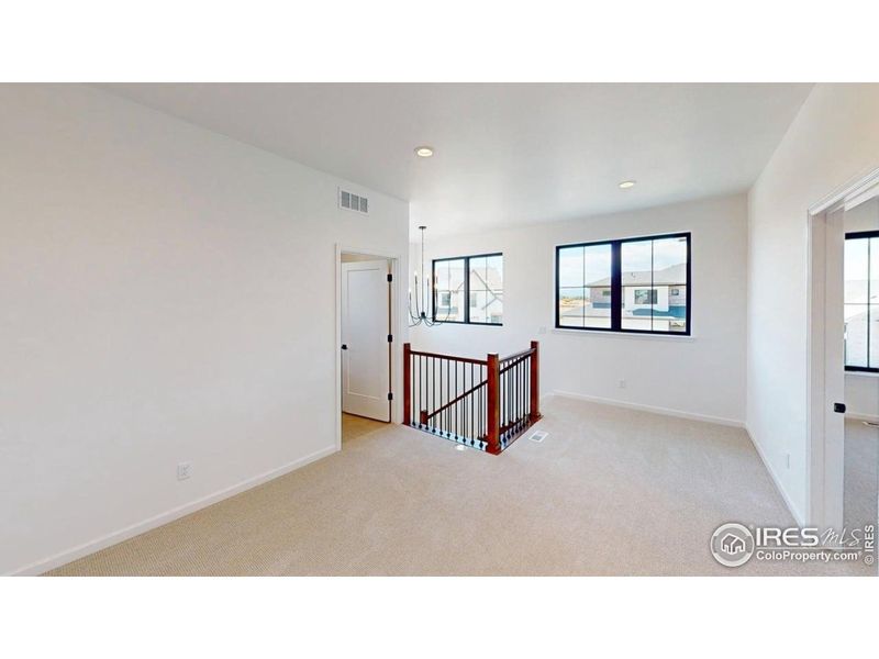 Spacious, unfurnished interior of a new home in Greenspire At Windsor Lake, Windsor (Image 21).