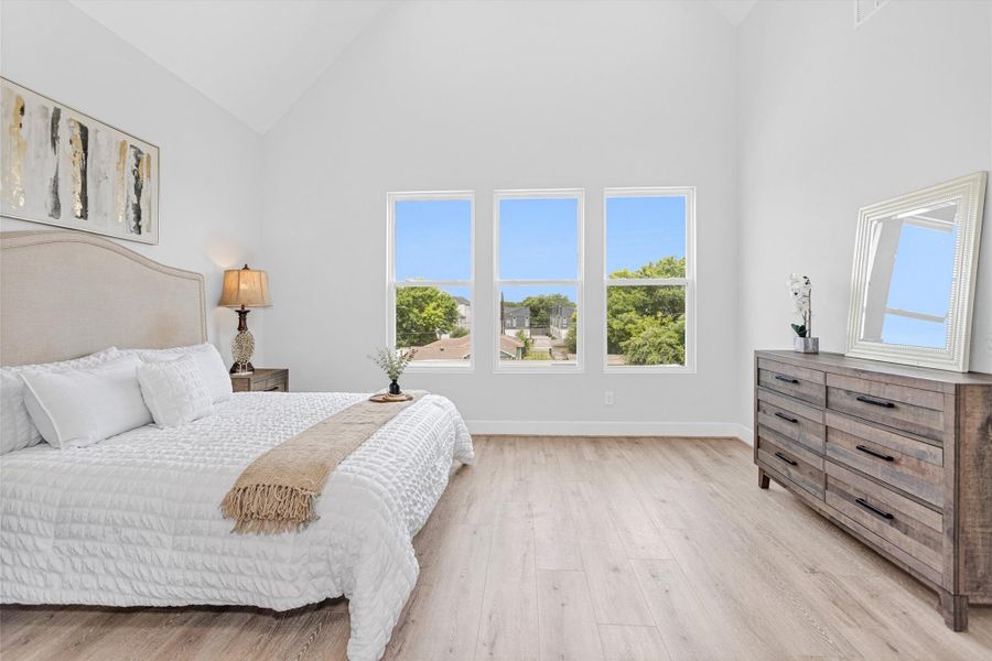 Furnished interior view inside a new home in , Houston (Image 9).