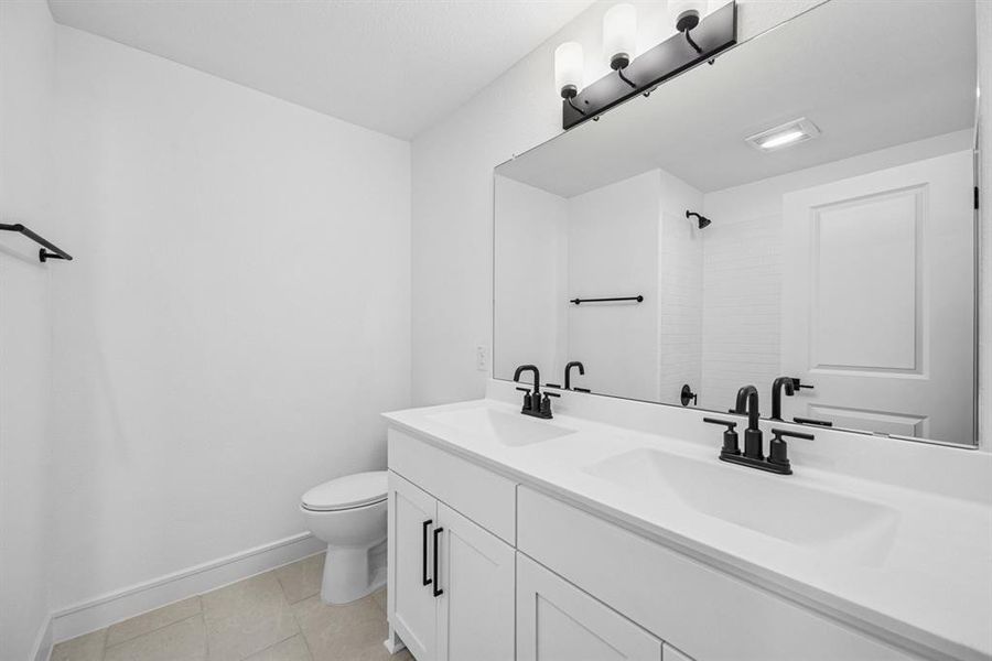 Furnished interior view inside a new home in Elevon, Lavon (Image 16). Furnished interior view inside a new home in Elevon, Lavon (Image 16).