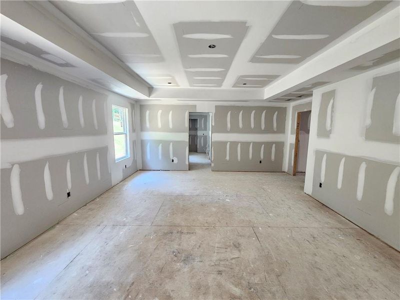 In-progress construction of a new home in Arbors at Richland Creek, Buford, GA (Image 34). In-progress construction of a new home in Arbors at Richland Creek, Buford, GA (Image 34).