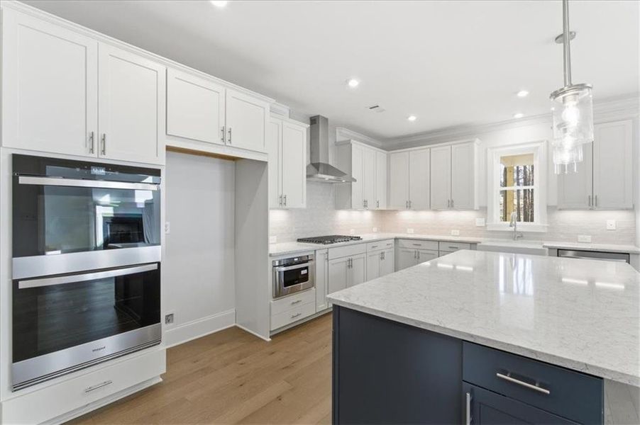 Furnished interior view inside a new home in Ford Landing, Acworth (Image 6).