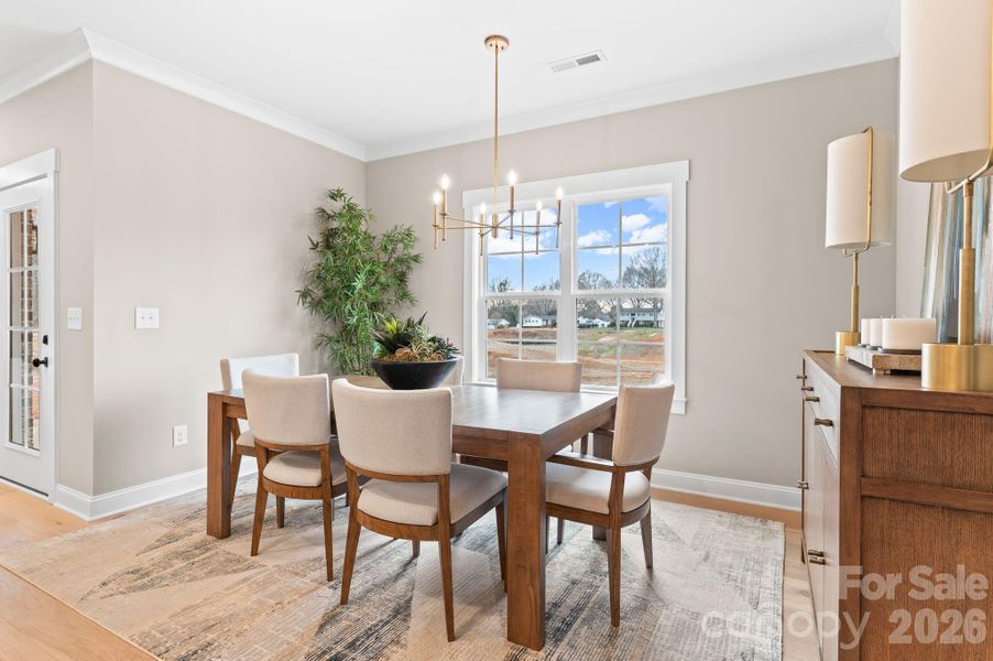 Furnished interior view inside a new home in , Lexington (Image 12).