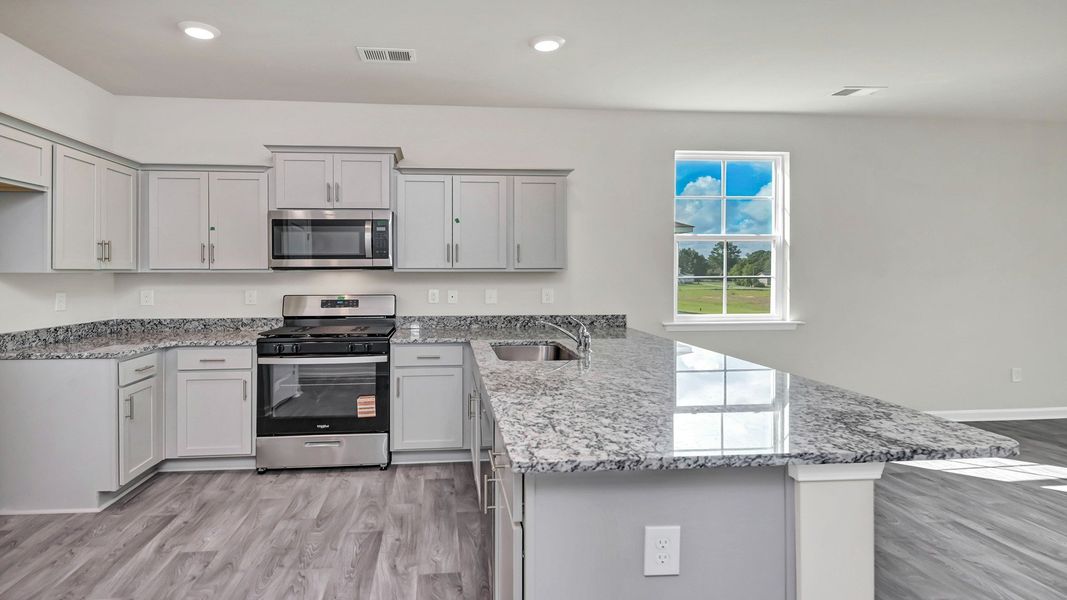 Furnished interior view inside a new home in Hunter's Branch, Hopkins (Image 4). Furnished interior view inside a new home in Hunter's Branch, Hopkins (Image 4).